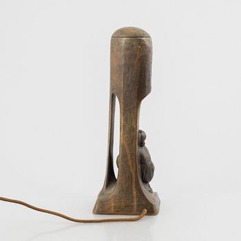 Peter Tereszczuk, table lamp, early 20th century.