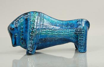 FIGURIN, chamotterat stengods, Raymor Bitossi, Aldo Londi.