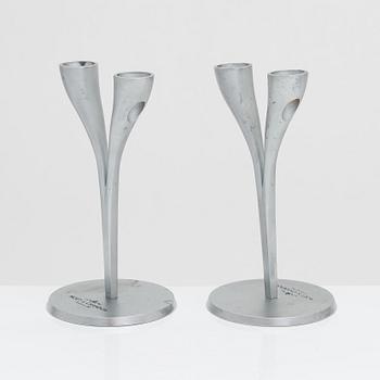 Philppe Di Méo, Candlesticks/ champagne glass holders, 4 pcs, Moët & Chandon.