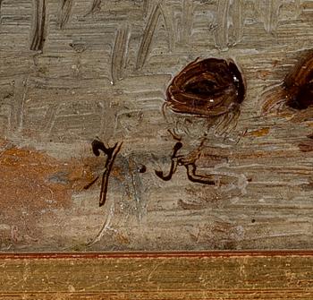 JOHAN KNUTSON, SUMMER LANDSCAPE.