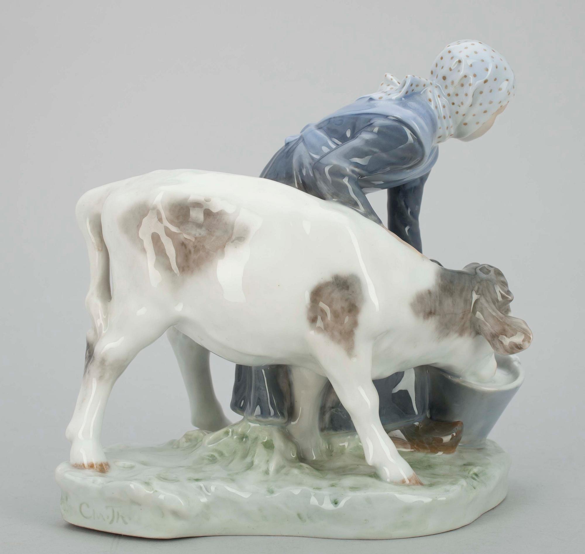 FIGURIN, porslin, Royal Copenhagen, Danmark, 1900-talets mitt.