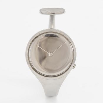 Georg Jensen, "L.U.Chopard & Cie", design Vivianna Torun Bülow-Hübe , armbandsur, 33 mm.