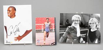 IDROTTSAUTOGRAFER, 8 st, främst Pelé.