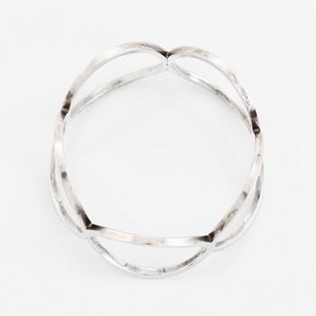 Karl-Ingemar Johansson, armring, sterlingsilver.
