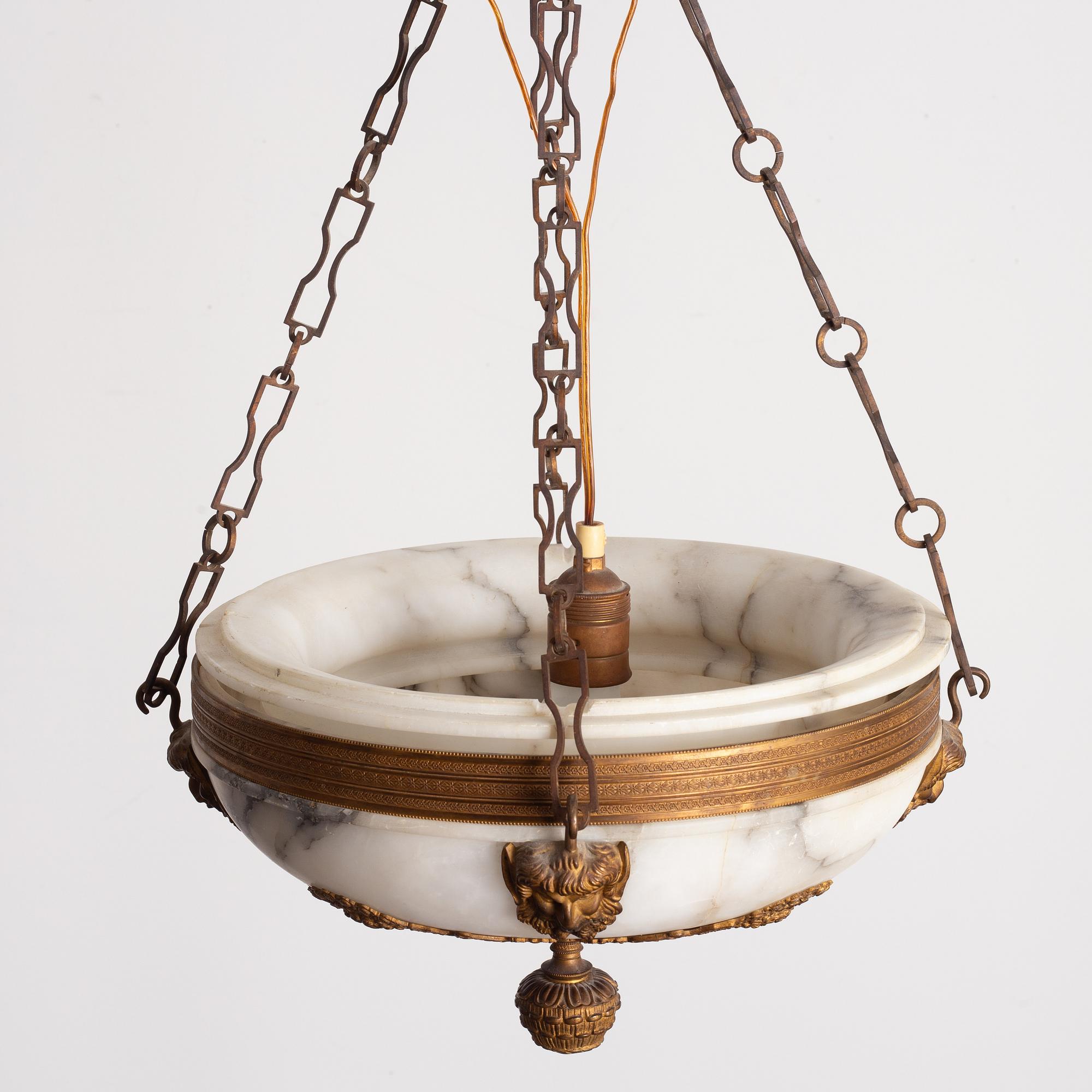 Chandelier, end of the 19th century.