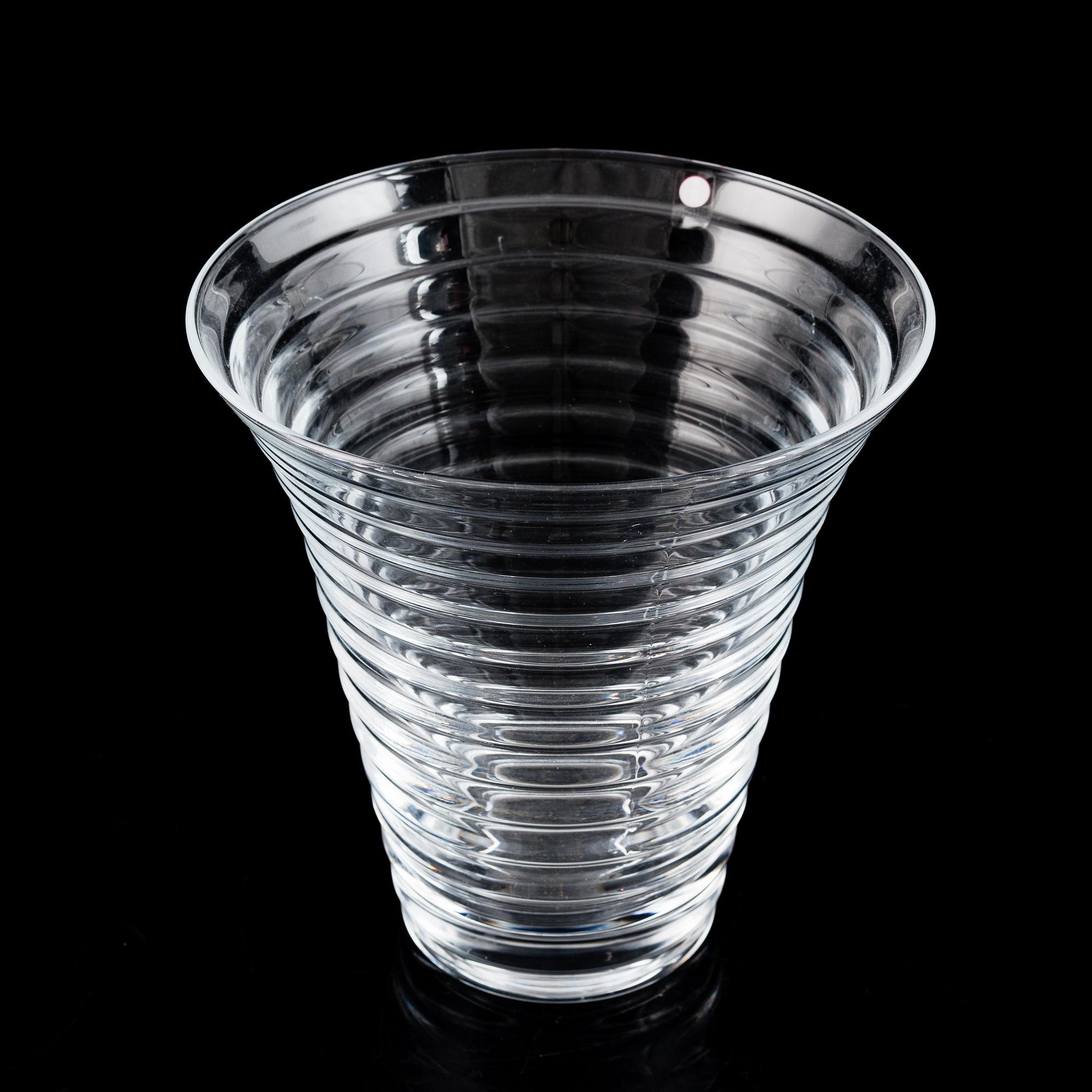 AINO AALTO, a 'Bölgeblick' glass vase, Iittala.