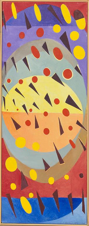 TORSTEN ESBJÖRNSSON, olja på duk. Signerad a tergo 2007.