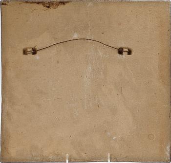 VÄGGPLAKETT, keramik. Stig Lindberg Gustavsberg.