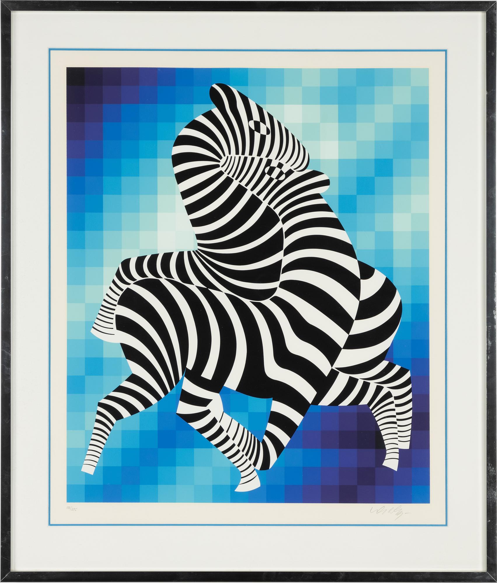 Victor Vasarely, "Zebror".