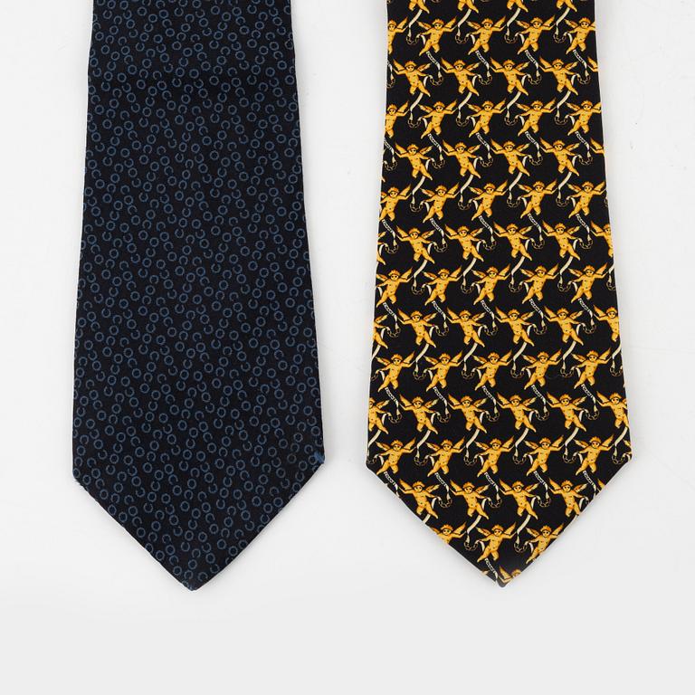 Chanel, ties, 2 pcs.