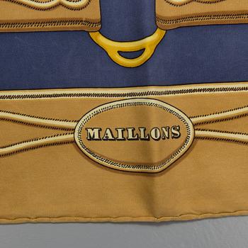 SCARF, "Hermès, "Maillons", issued 1973.