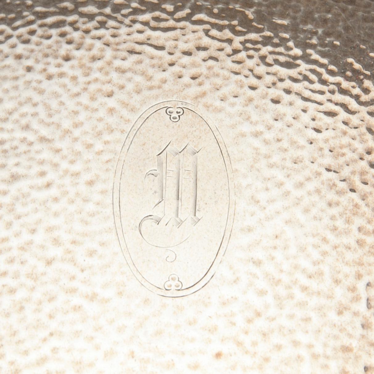 TOILETTESET, 3 delar, sterling silver, 1900-talets början.