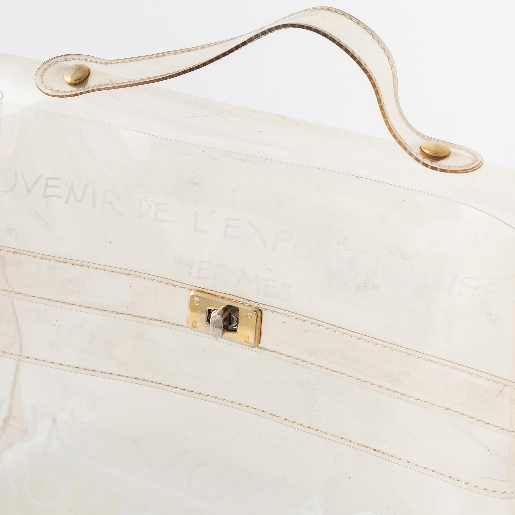 Hermes Plastic Kelly bag 1997. Bukowskis