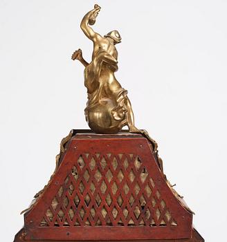 Konsolur, av Petter Ernst (verksam i Stockholm 1753-1784) Fodral av Jöns Efverberg (1768-1777), Rokoko.