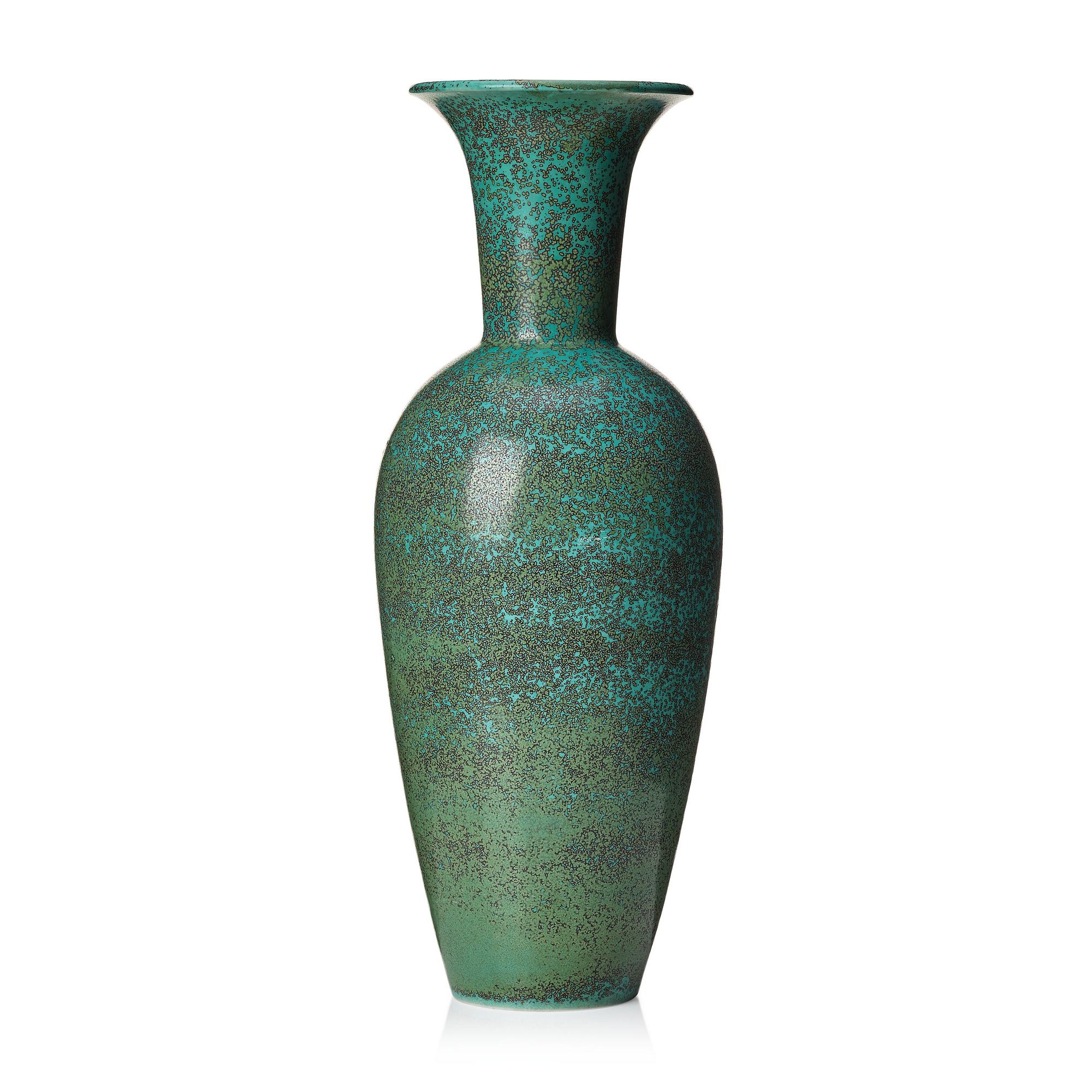 Gunnar Nylund, a stoneware floor vase, Rörstrand, Sweden 1950s.