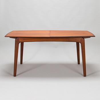 Arne Hovmand-Olsen, 1950's dining table and four chairs for Mogens Kold, A/S Kerteminde, Denmark.