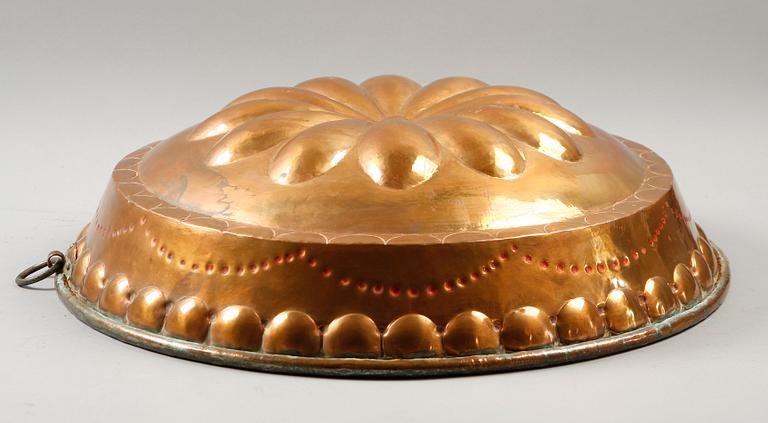 ALADÅBFORM, koppar, märkt Jönkiöping, 1800-tal.