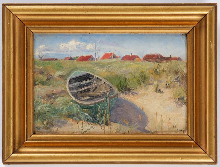 Hedvig Skarstedt, Coastal meadow in Skagen.