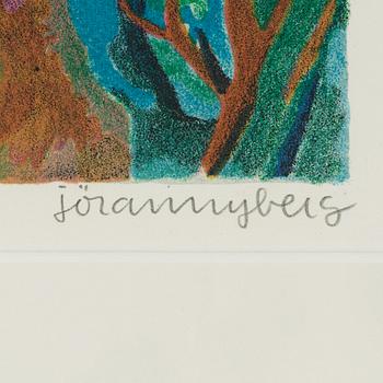 JÖRAN NYBERG, Lithograph in colours,, 2, signed 184/320.