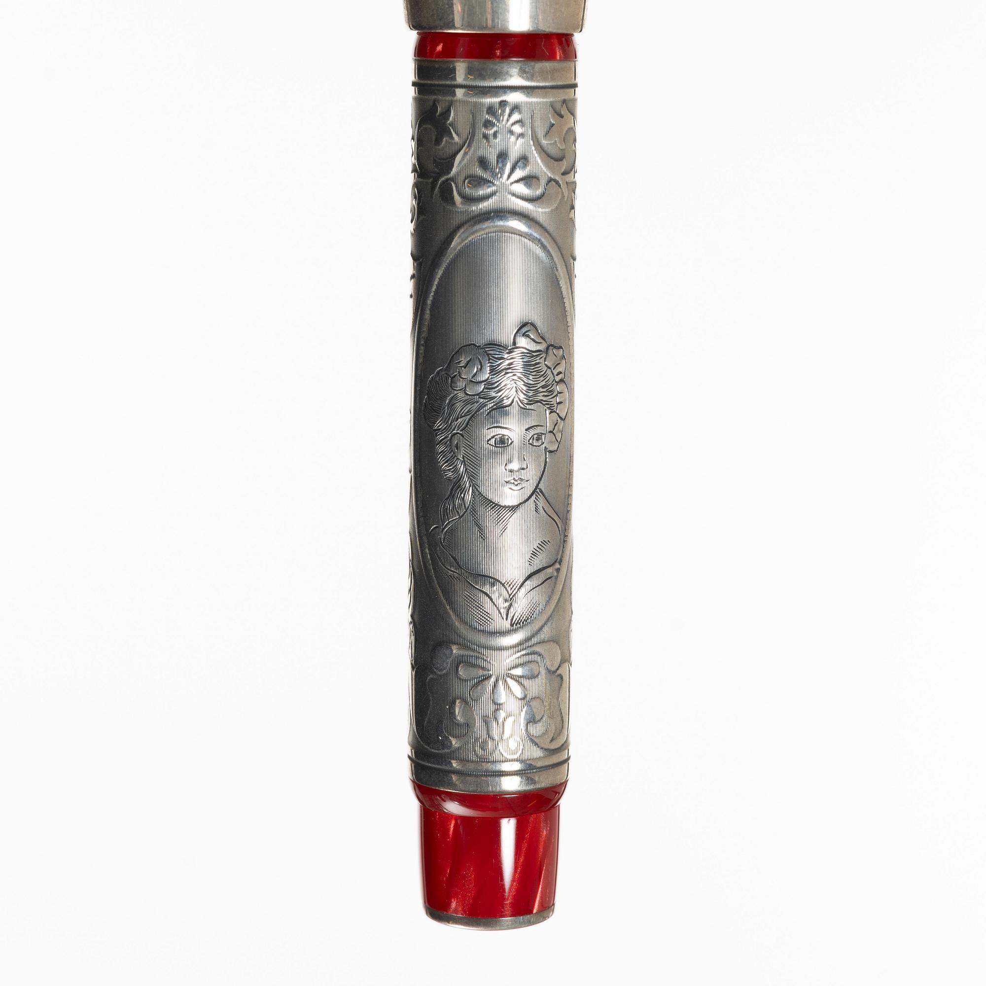 Montegrappa, fountain pen, "La Traviata", numbered 0666/1912.