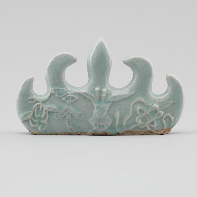 PENSELSTÄLL, porslin, Kina, 1800-/1900-tal.