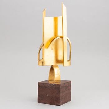 Bror Johansson, sculpture, metal, signed I Lorentz.