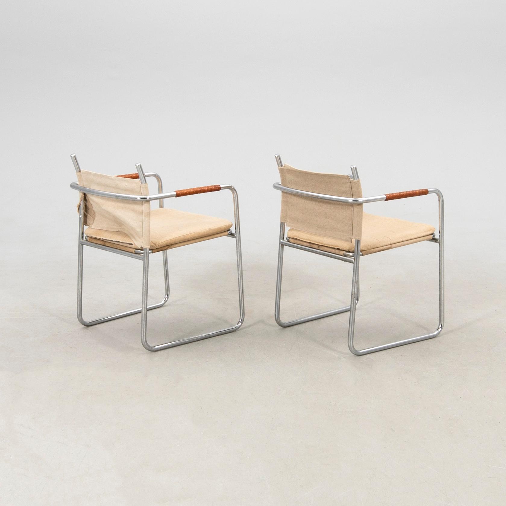 Karin Mobring, a pair of armchairs "Amiral", IKEA, second half of the 20th century.