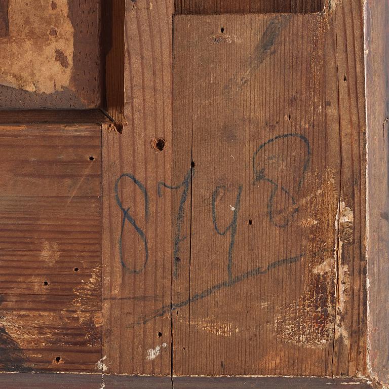 Gerrit Dou Circle of, Reading man with a globe.