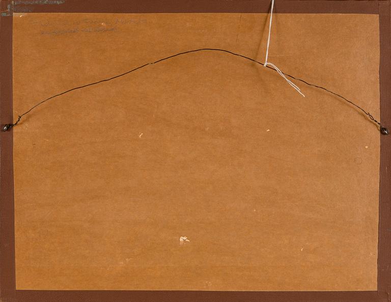 Fredrik Ahlstedt, Lepäävä mies.