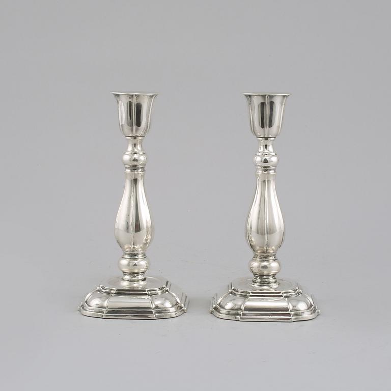 LJUSSTAKAR, silver, Cesons Guldvaru AB, Göteborg, 1955.