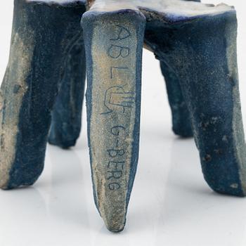 Anders Bruno Liljefors, sandgjuten skulptur, Gustavsbergs studio 1955-57.