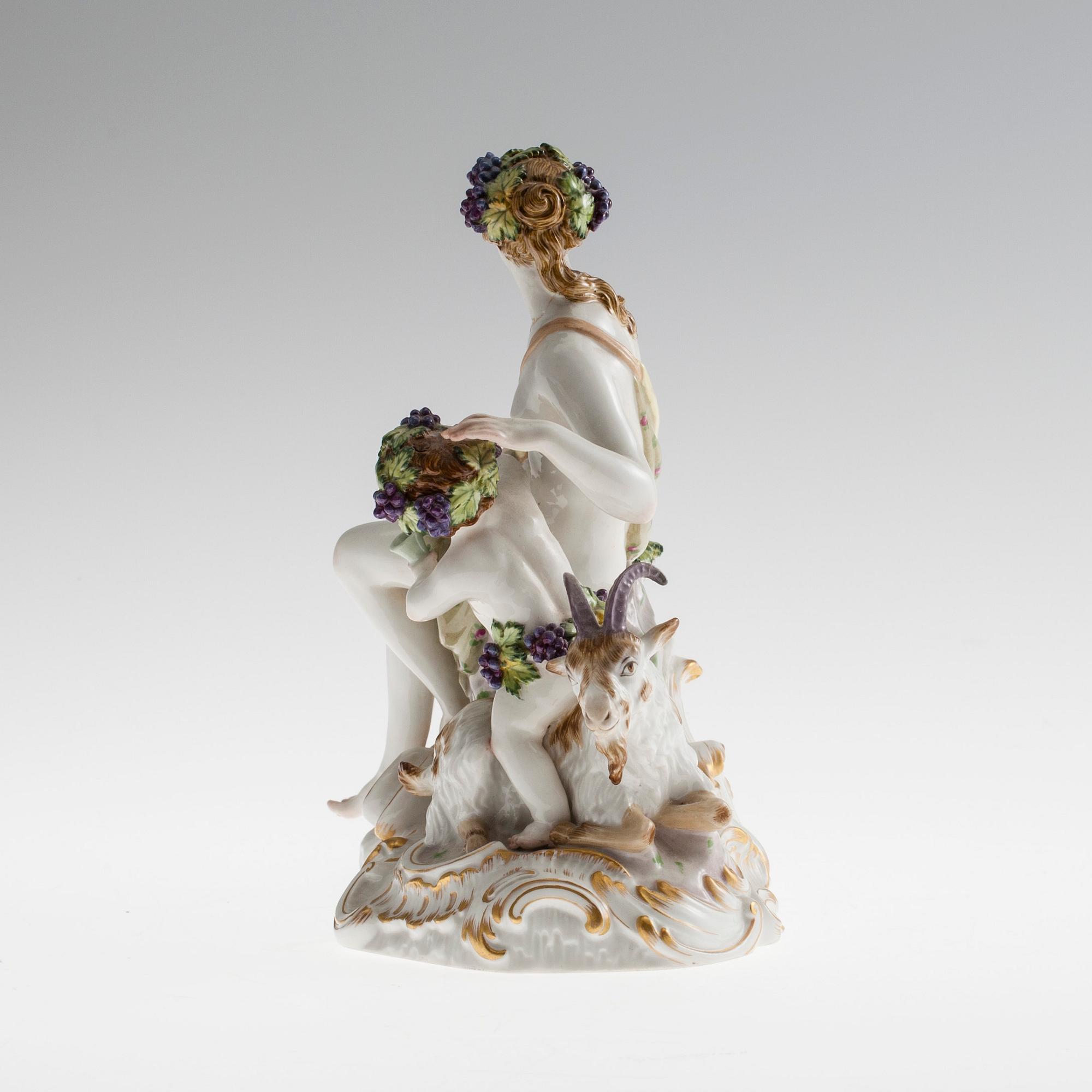 FIGURIN, porslin, KPM Berlin 1870-1882. Numrerad 140/199, 50..