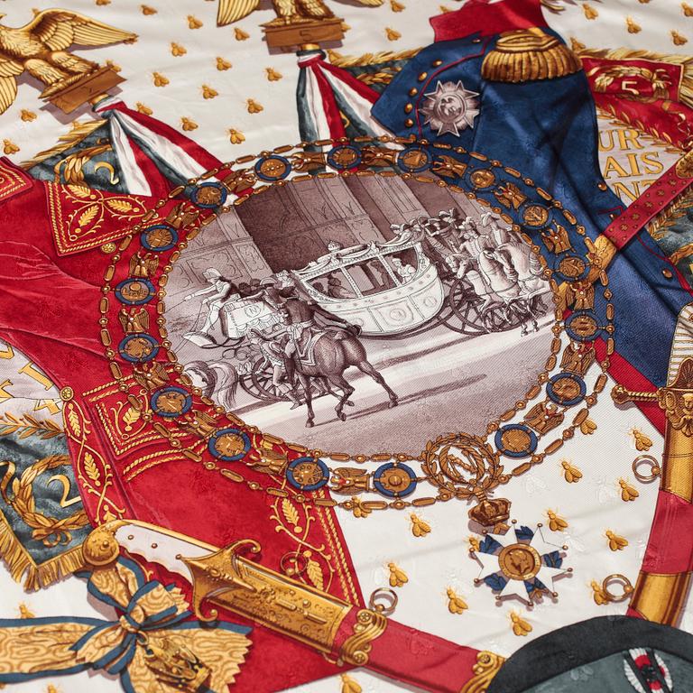 SCARF, "Napoleon", Hermès.