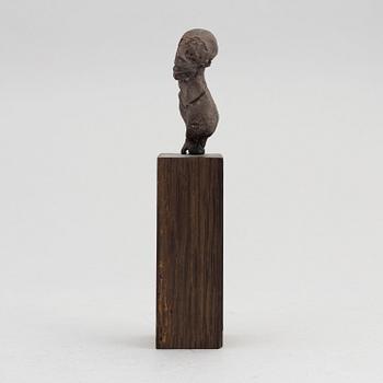 Claes Hake, skulptur, brons, signerad.