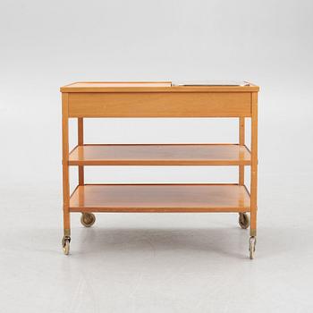 Josef Frank, a model 2177 serving trolley, Frima Svenskt Tenn, Sweden.