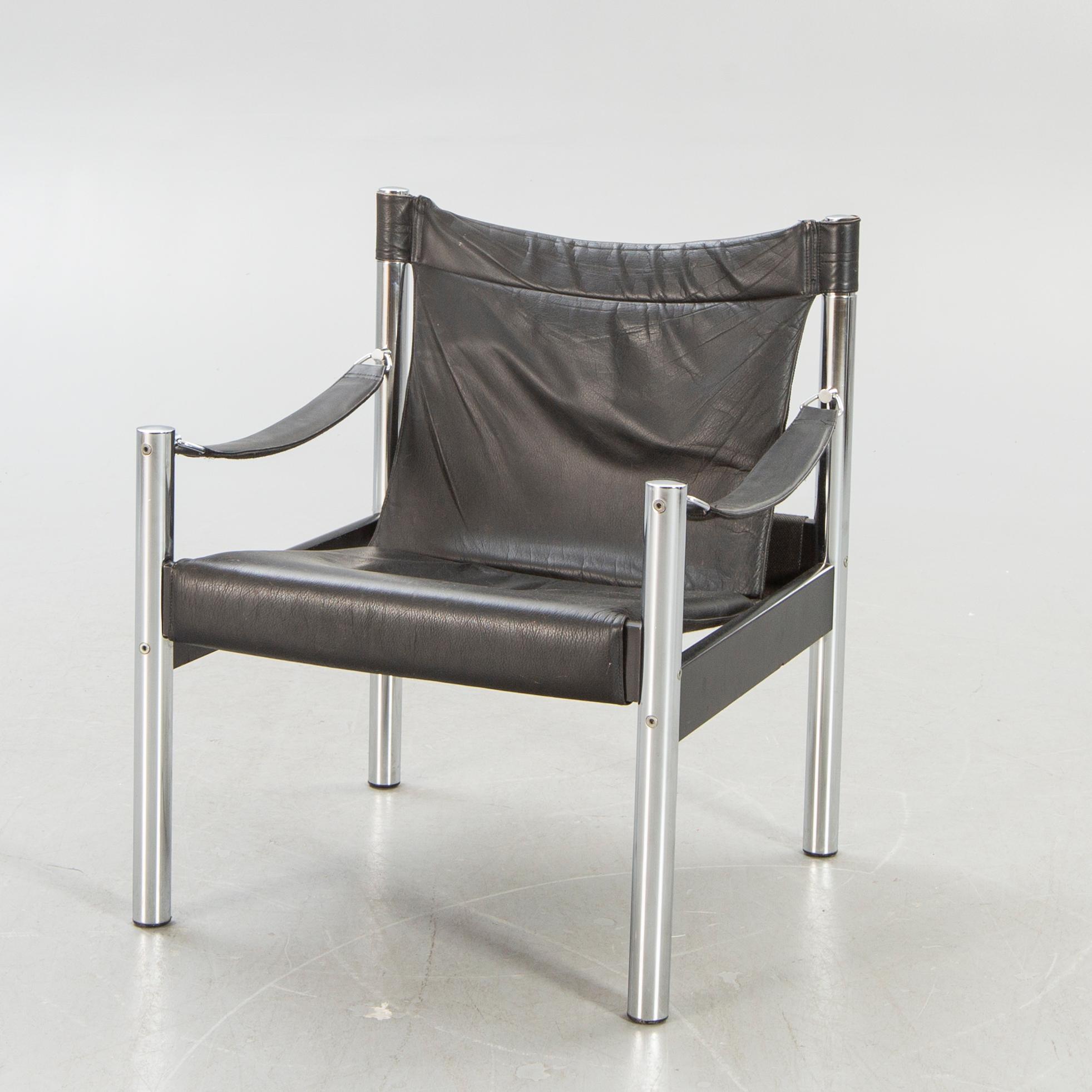 Armchair so-called safari model, Johanson Design, second half of the 20th century.