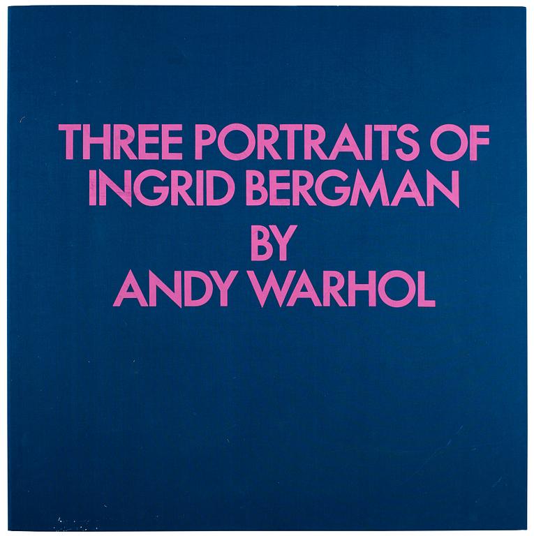 Andy Warhol, "Three portraits of Ingrid Bergman by Andy Warhol".