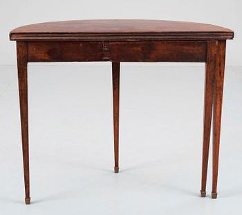 FÄLLBORD, gustaviansk stil, 1800/1900-tal.