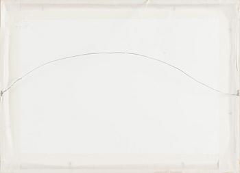 Yrjö Edelmann, Composition with pink paper.