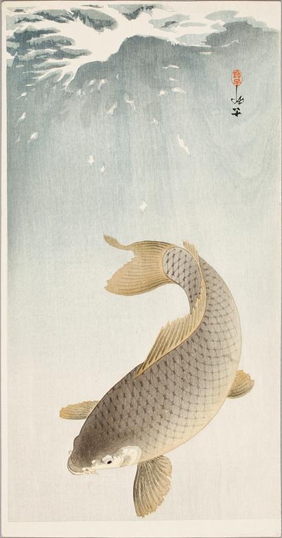 PARTI MÅLNINGAR OCH TRYCK, 9 delar, bl.a. Japan, 1900-tal.