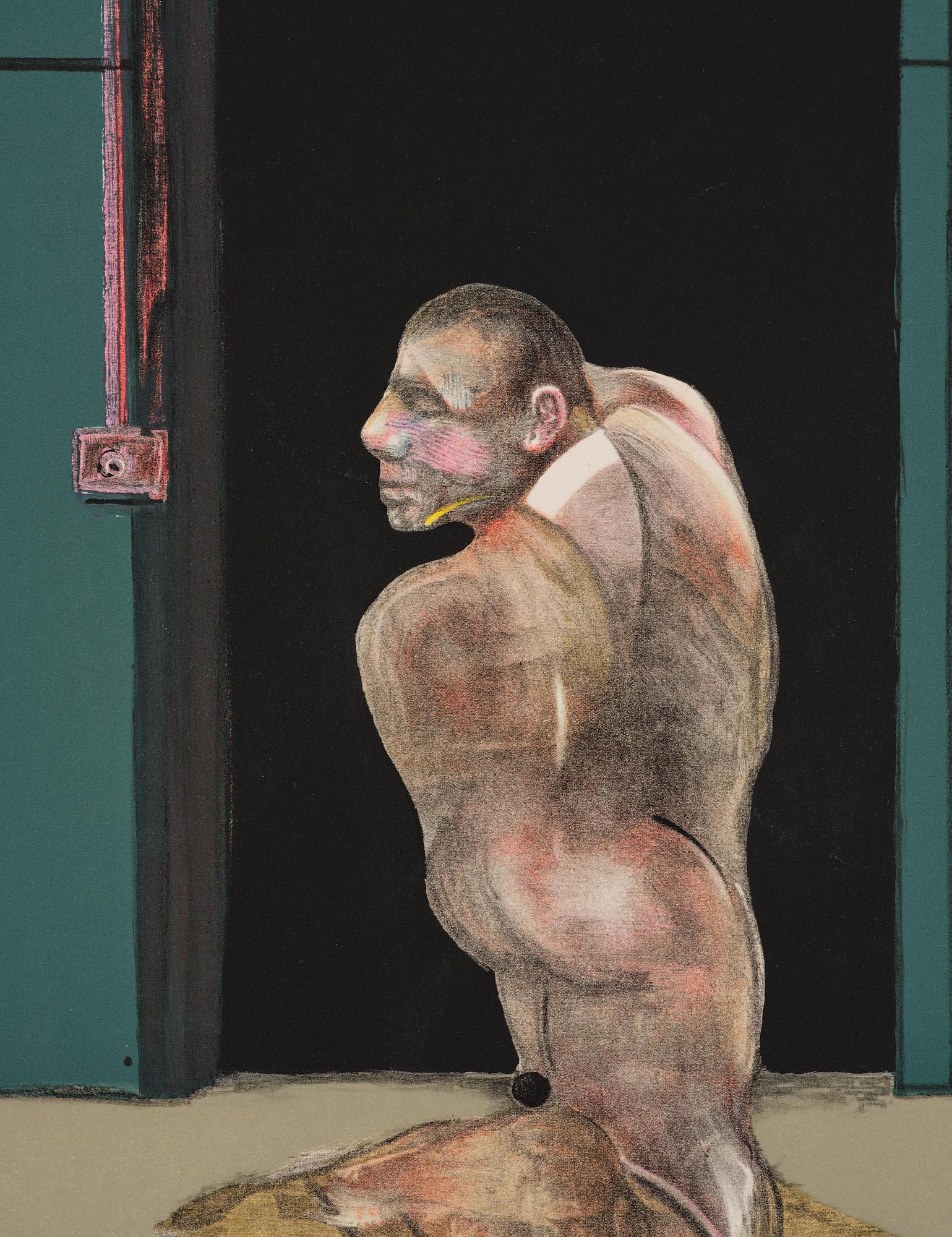 Francis Bacon, "Study for Portrait of John Edwards".