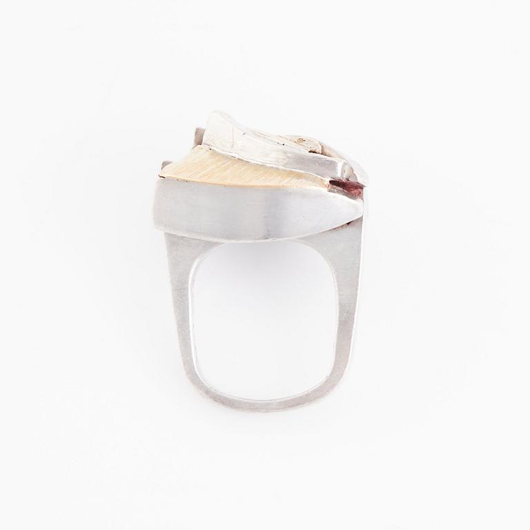 ring sterlingsilver, Stockholm 1981.