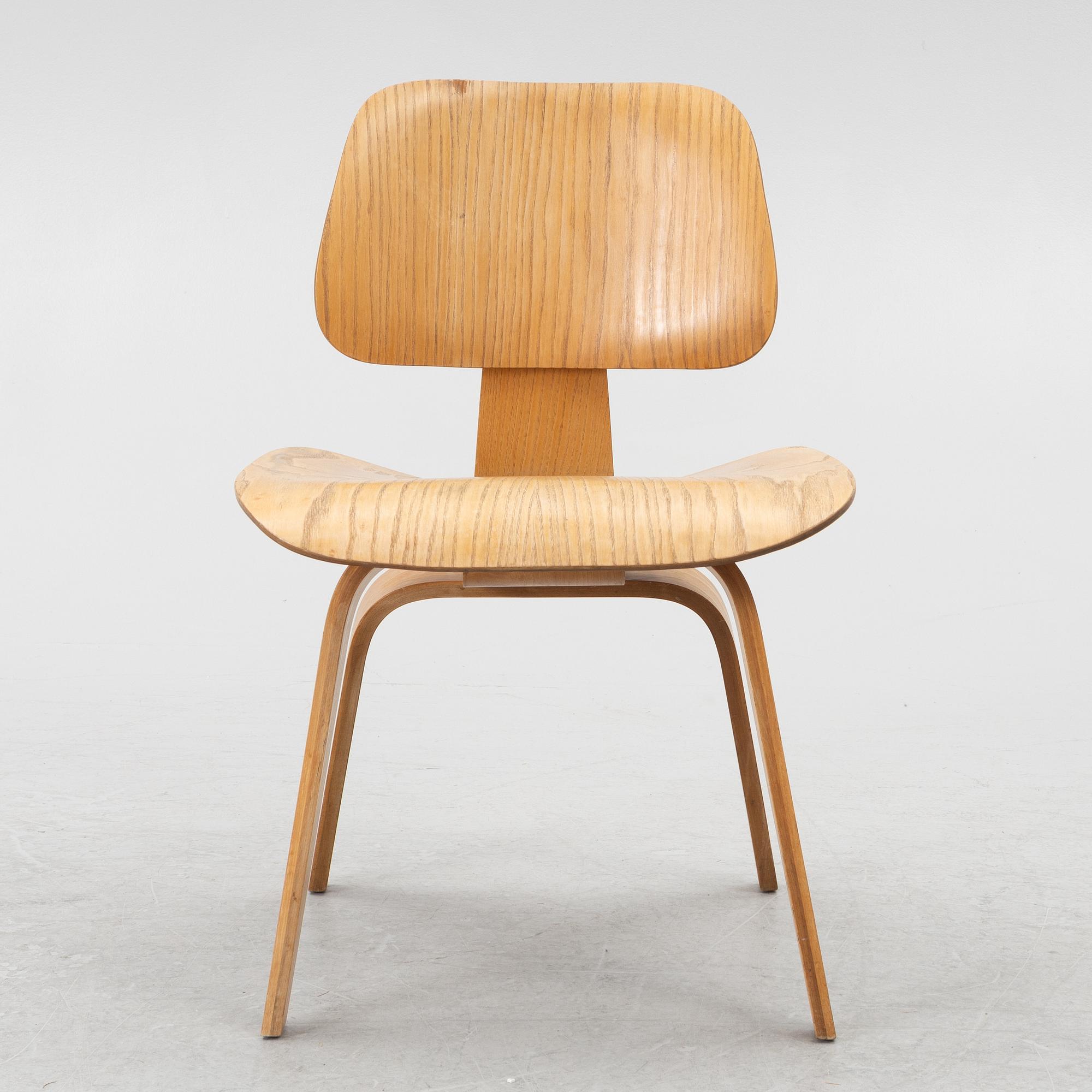 Charles & Ray Eames, stol, "DCW”, USA, sannolik 1950/60-tal.