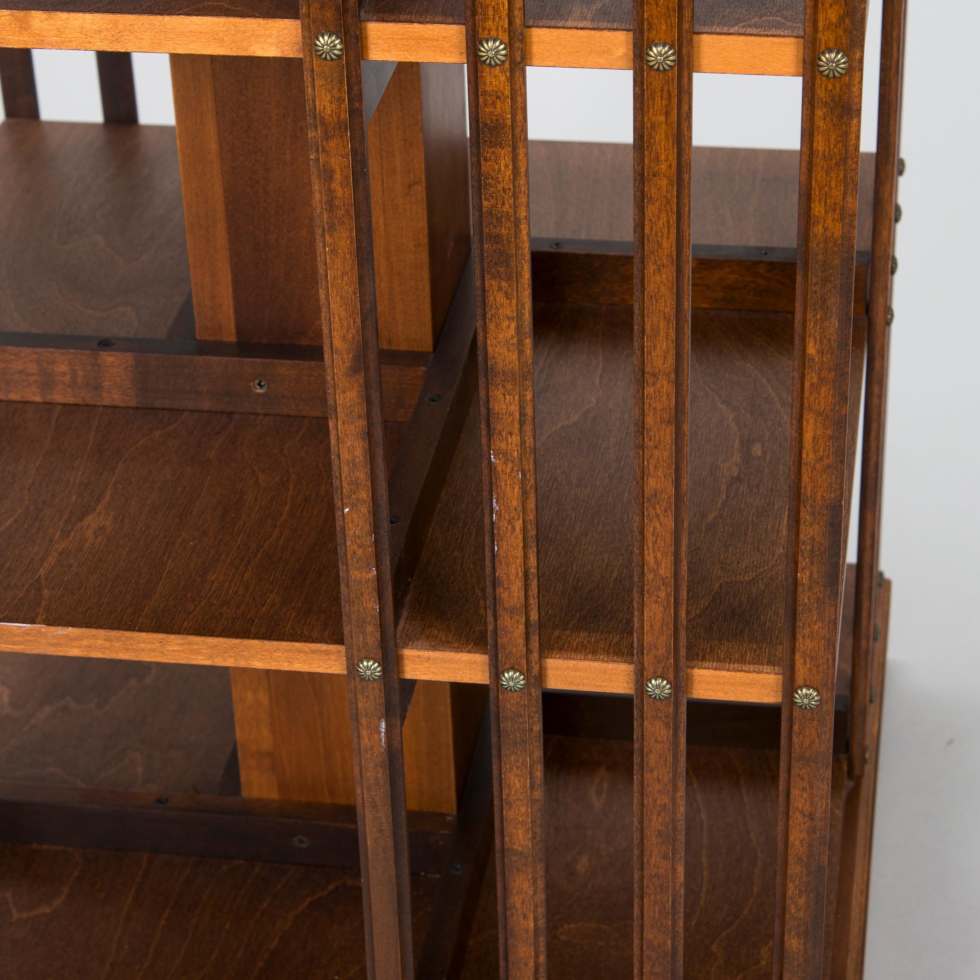 A revolving bookcase, Boknäs, around 2000.