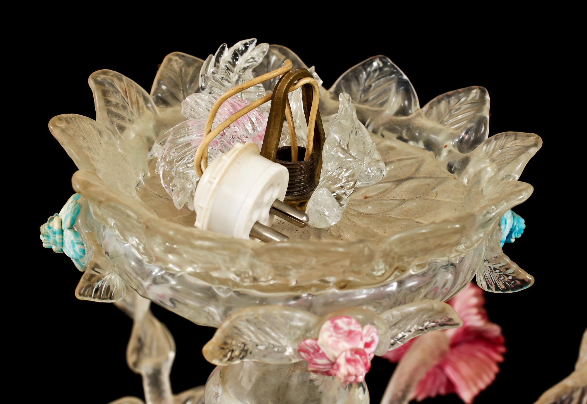 LJUSKRONA, venetiansk stil, 1900-tal, h 66.