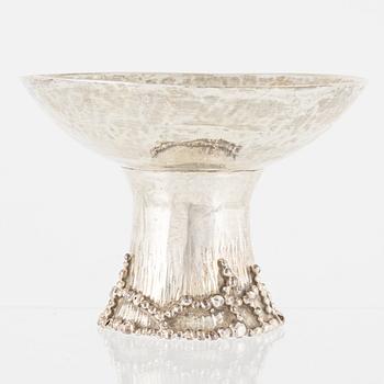 Bernd Janusch, a sterling silver bowl, Stockholm 1978.