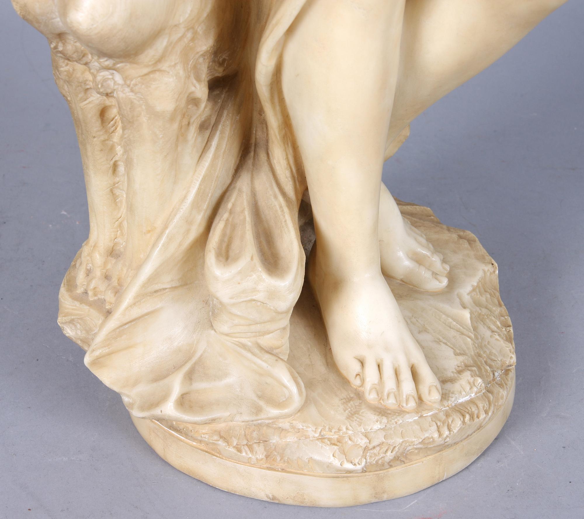 SKULPTUR, gjutmassa, 1900-talets början.