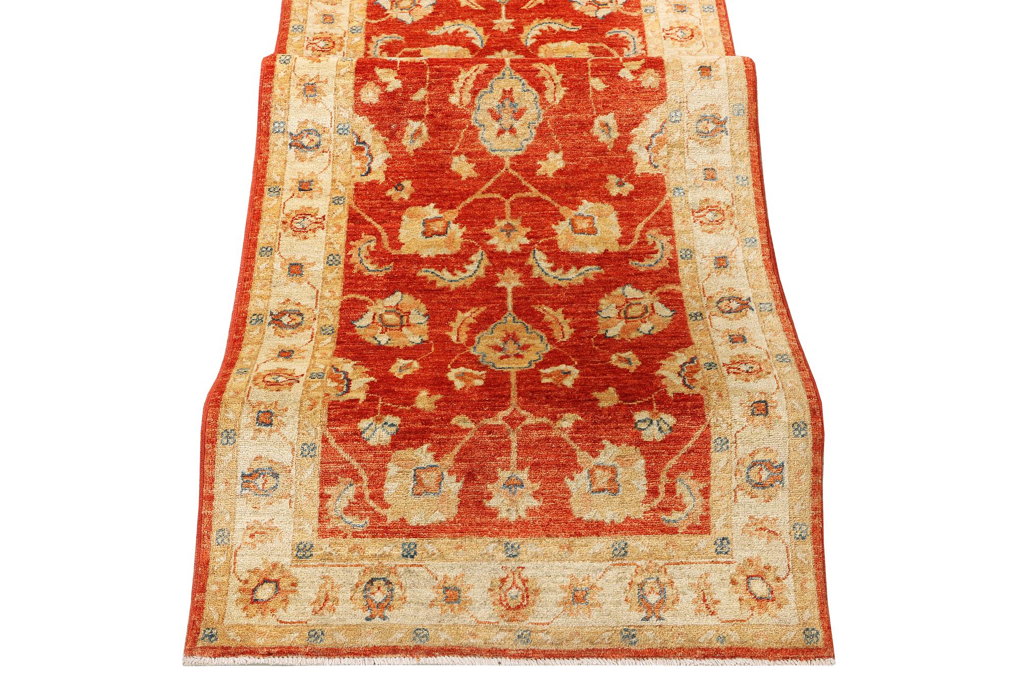 A Ziglar Design runner, c. 345 x 80 cm.