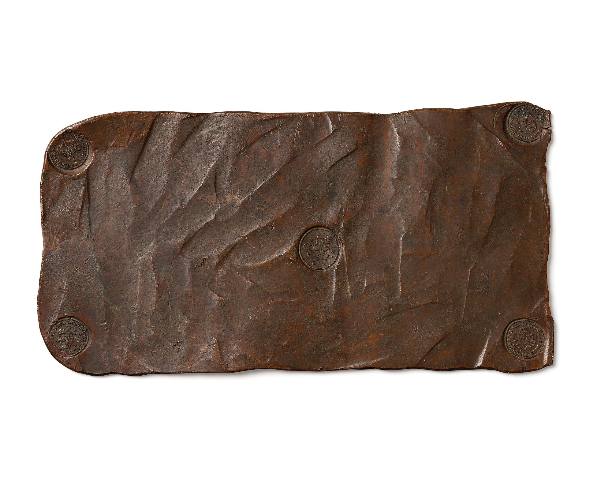 PLATE MONEY, 8 daler SM 1659 (Karl X Gustav), Avesta.