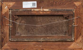 ENGELSK KONSTNÄR, olja på duk, bär otydlig signatur. 1800-talets slut.